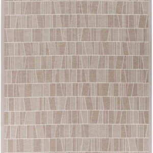 Narma Kursi kaksipuolinen puuvillamatto beige 160x230 cm