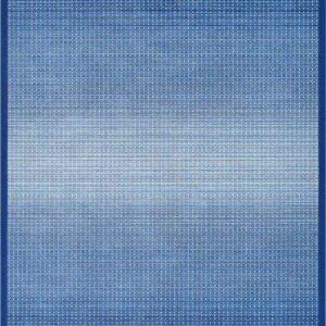 Narma Moka kaksipuolinen puuvillamatto merensininen 70x140 cm