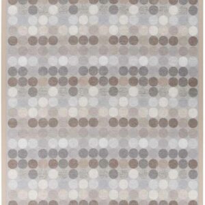 Narma Pallika kaksipuolinen puuvillamatto beige 70x140 cm