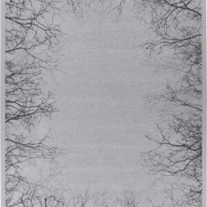 Narma Puise kaksipuolinen puuvillamatto hopea 160x230 cm