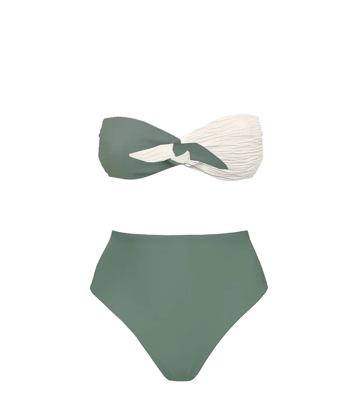 Taijitu Korkeavyötäröinen Bikini Setti