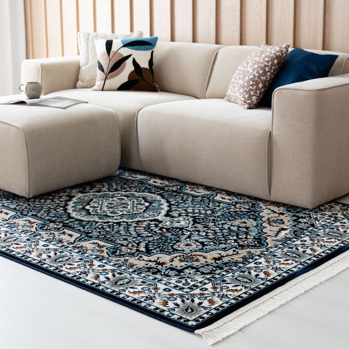 Samarkand matto 160x230 cm sininen