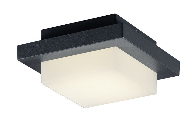 Seinä-/kattovalaisin Hondo LED, antrasiitti
