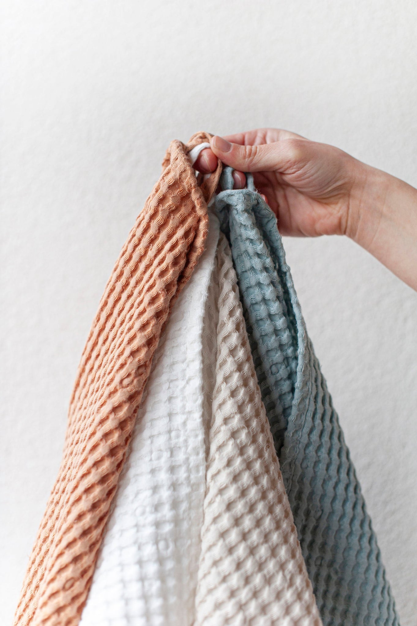 Waffle Linen Hand Towel