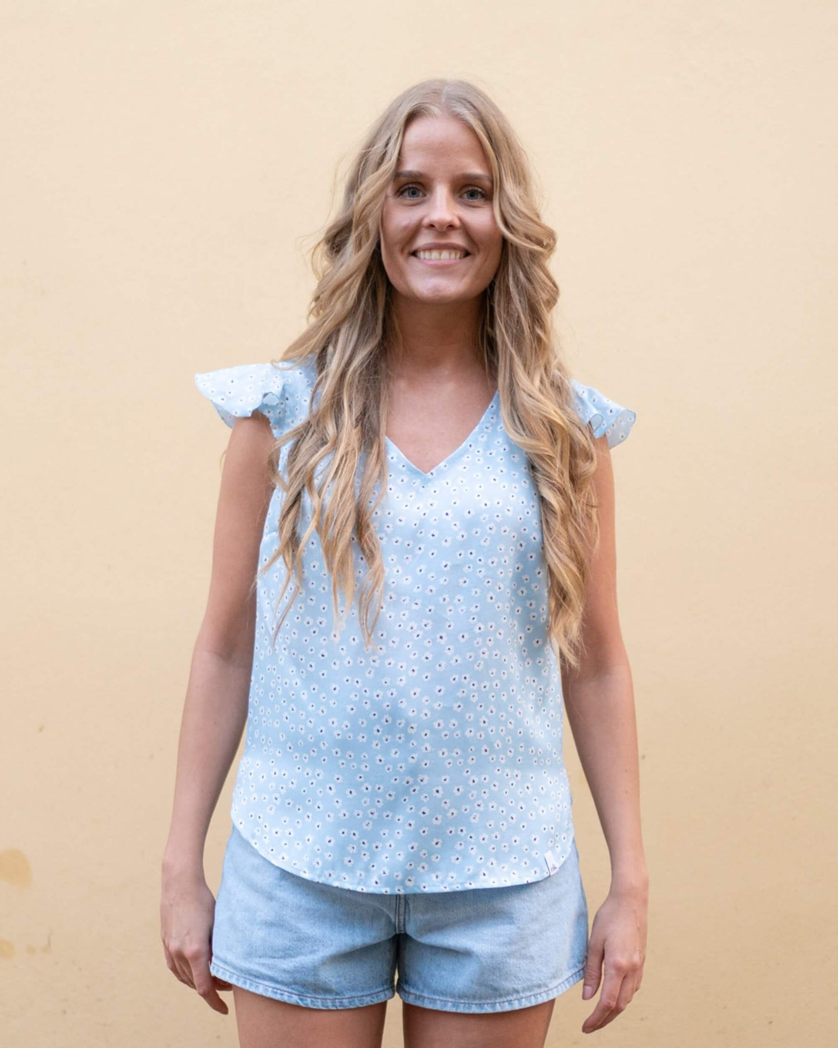 Sofia Top Haven Blue