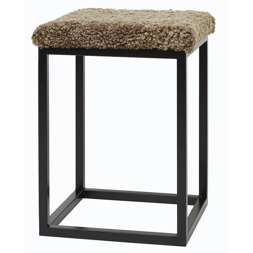 Skinnwille, Palle jakkara lampaannahkaa  Sahara/Black