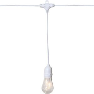 String Light ulkovalosarja 10-ledillä valkoinen