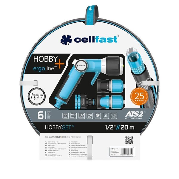 Suihkesarja Cellfast HOBBY, sininen