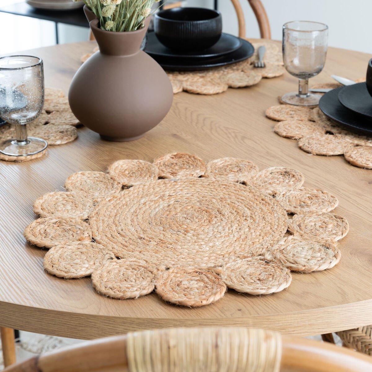 Svanefors Dal tabletti Ø40 cm luonnonväri