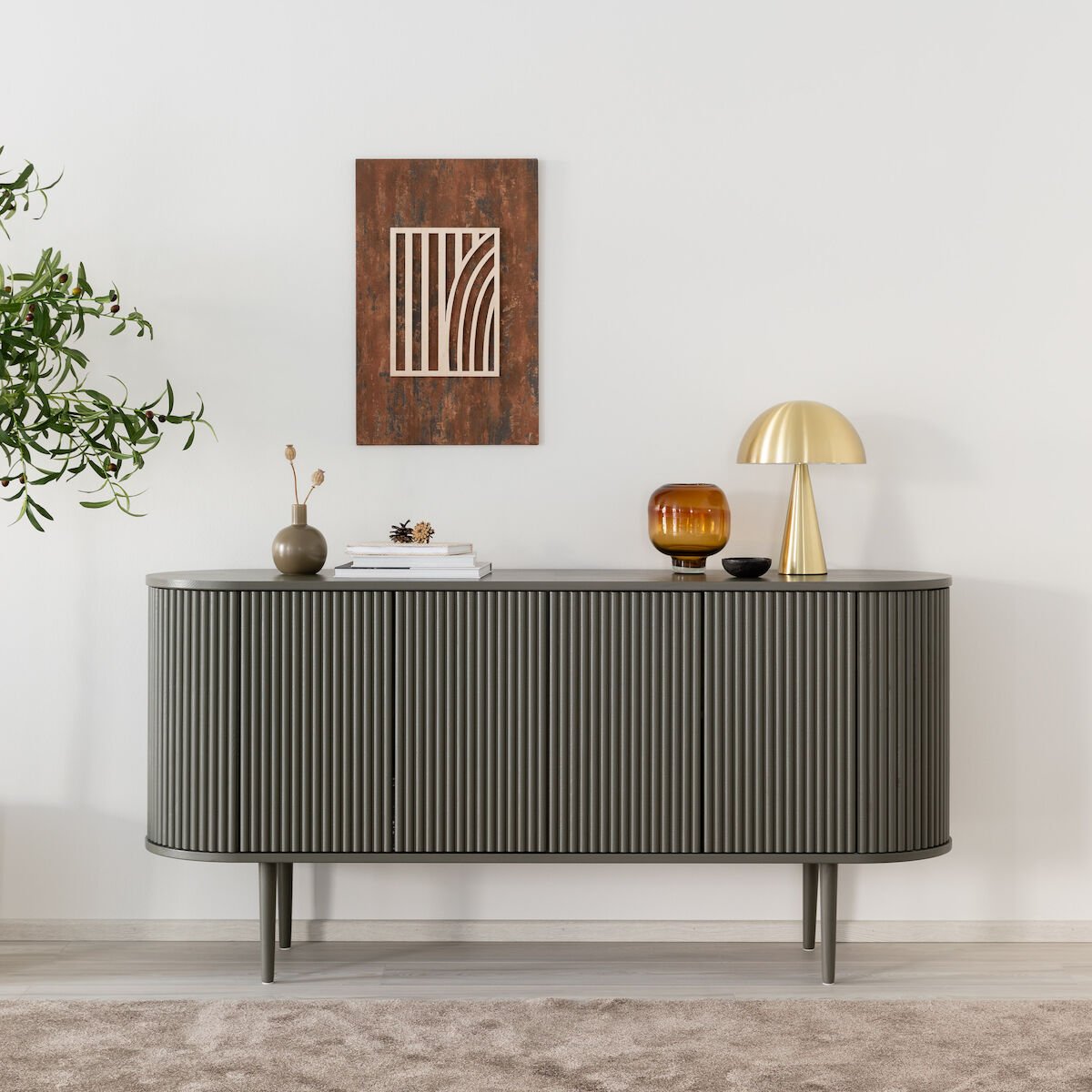 Taimi senkki 153x41x75 cm sammal