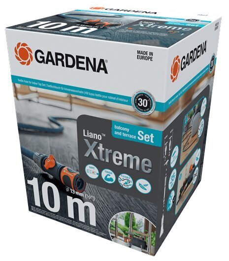 Tekstiililetku hanaliittimellä sisähanoihin Gardena extile Hose Liano™, 10m
