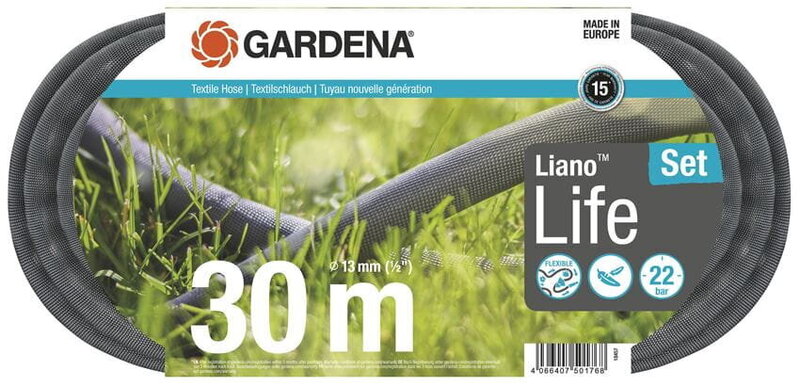 Tekstiililetkusetti Gardena Liano™, 25m