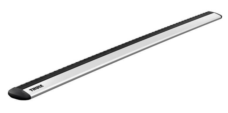 Telineputkipari WingBar Evo (hopea), Thule Telineputkipari WingBar Evo, pituus 108 cm