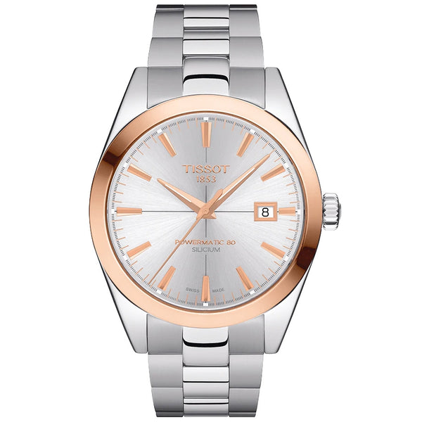 Tissot Gentleman Powermatic 80 Silicium T927.407.41.031.00 18K kulta, miesten rannekello