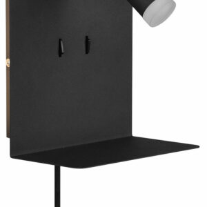 Trio Element LED seinävalaisin mattamusta
