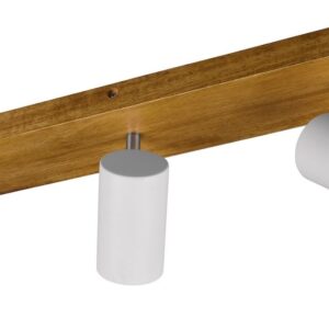 Trio Marley spotti 3-os. GU10 mattavalkoinen/puu