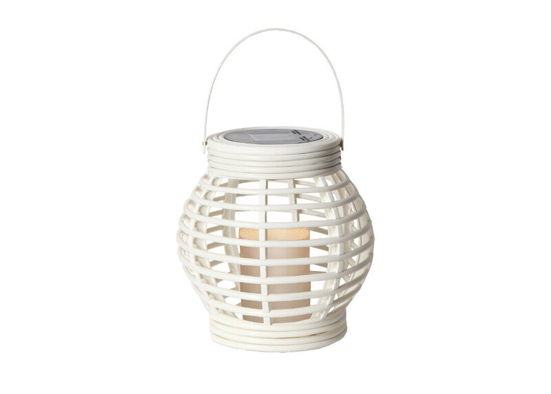 LED-valo koristelyhty aurinkokennolla 0,03W 16x16cm Rotang 479-28
