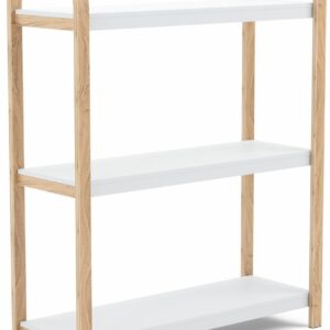 Umbra Bellwood seisova hylly 3 tasoa 71,1x26x90,1cm luonnonväri/valkoinen