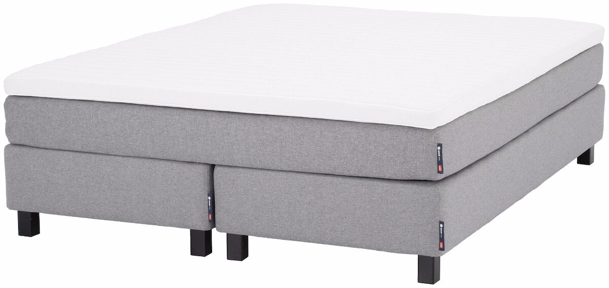 Unia Hopea jenkkisänkypaketti 160x200 L HR35, wenge jalat, v.harmaa malmo new 90