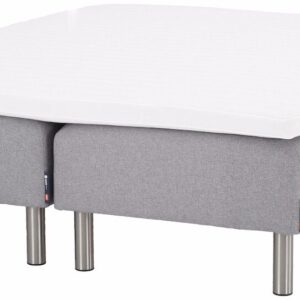 Unia Hopea runkopatjapaketti 180x200 L HR35, metallijalat, v.harmaa malmo new 90
