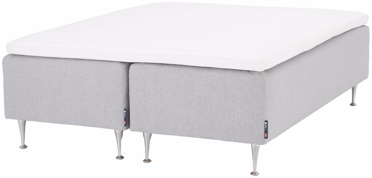 Unia Kulta runkopatjapaketti 160x200 XL luonnonkumi, shampanja jalat, v.harmaa f
