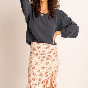 Vivienne Skirt Flower Print
