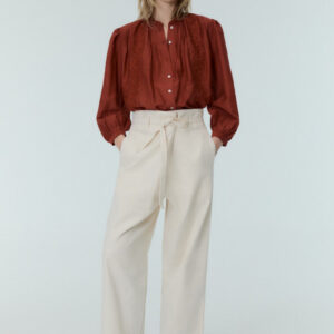 Nuuk Blouse Ruby Dusk Red
