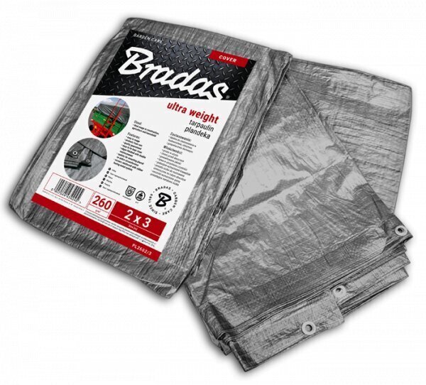 Vahvistettu kuormapeite Bradas Ultra Weight 2x3 m, 260 g/m2