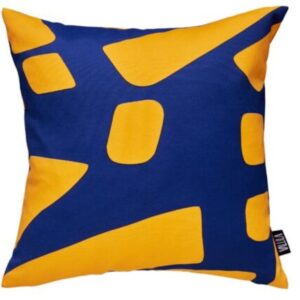 Vallila Dixie tyynynpäällinen 43x43 cm sininen/oranssi
