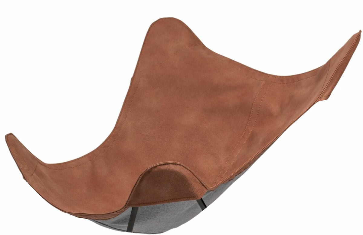 Varax lepakkotuolin kangas 85 cm 33A ruskea keinonahka
