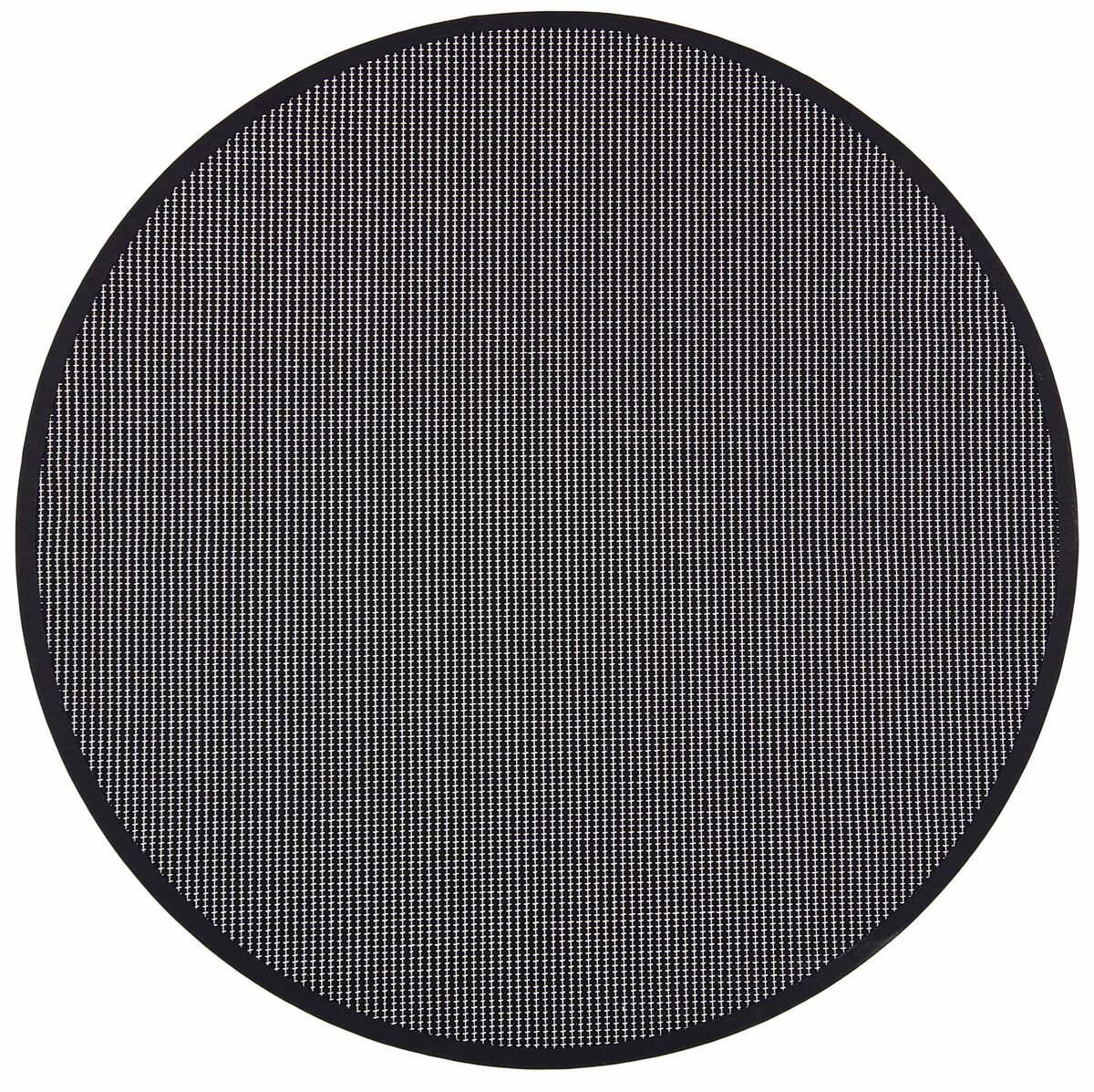 VM Carpet Lyyra 2 matto pyöreä 240 cm musta 70(kuvausmalli)