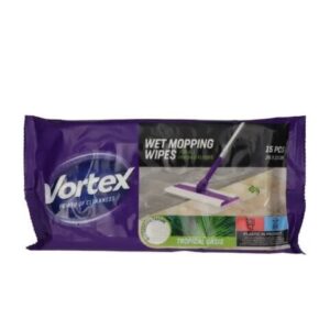 Vortex kosteat lattianpyyhkeet Tropical Oasis, 15 kpl