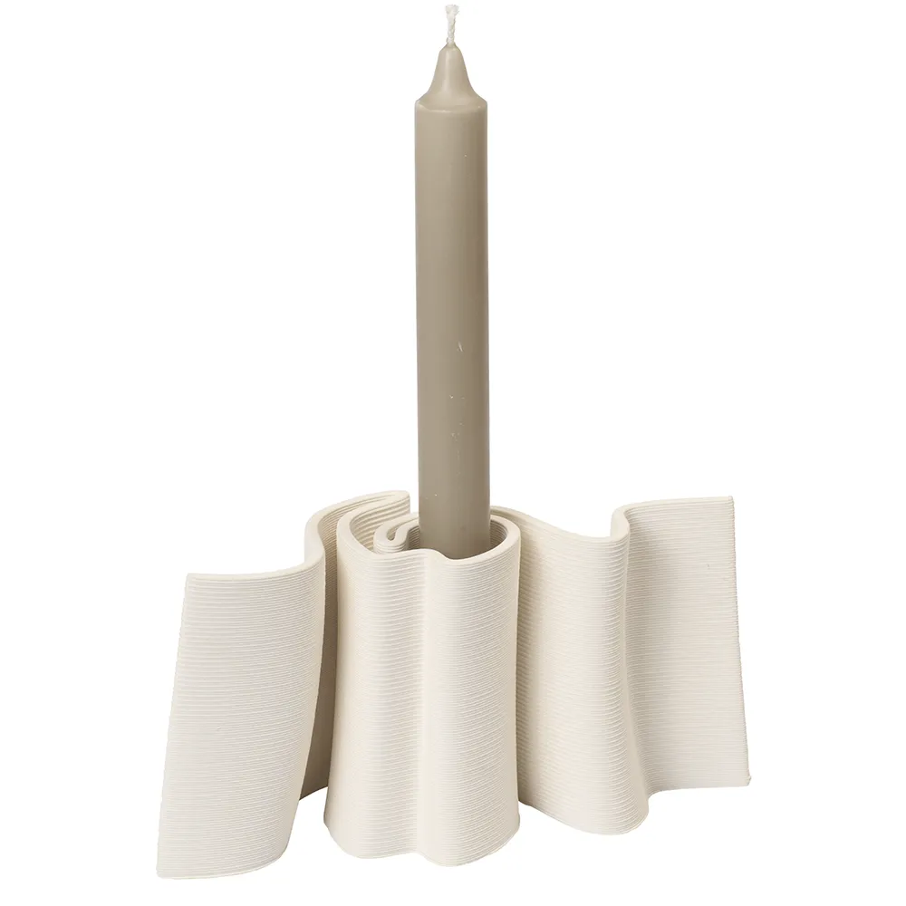 Ferm Living, Dedali Kynttilänjalka Off-white