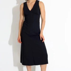 Work Dress Slim Fit Black