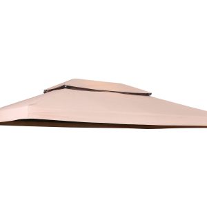 Paviljongin katto Luxor 300x400 cm Beige - Hillerstorp