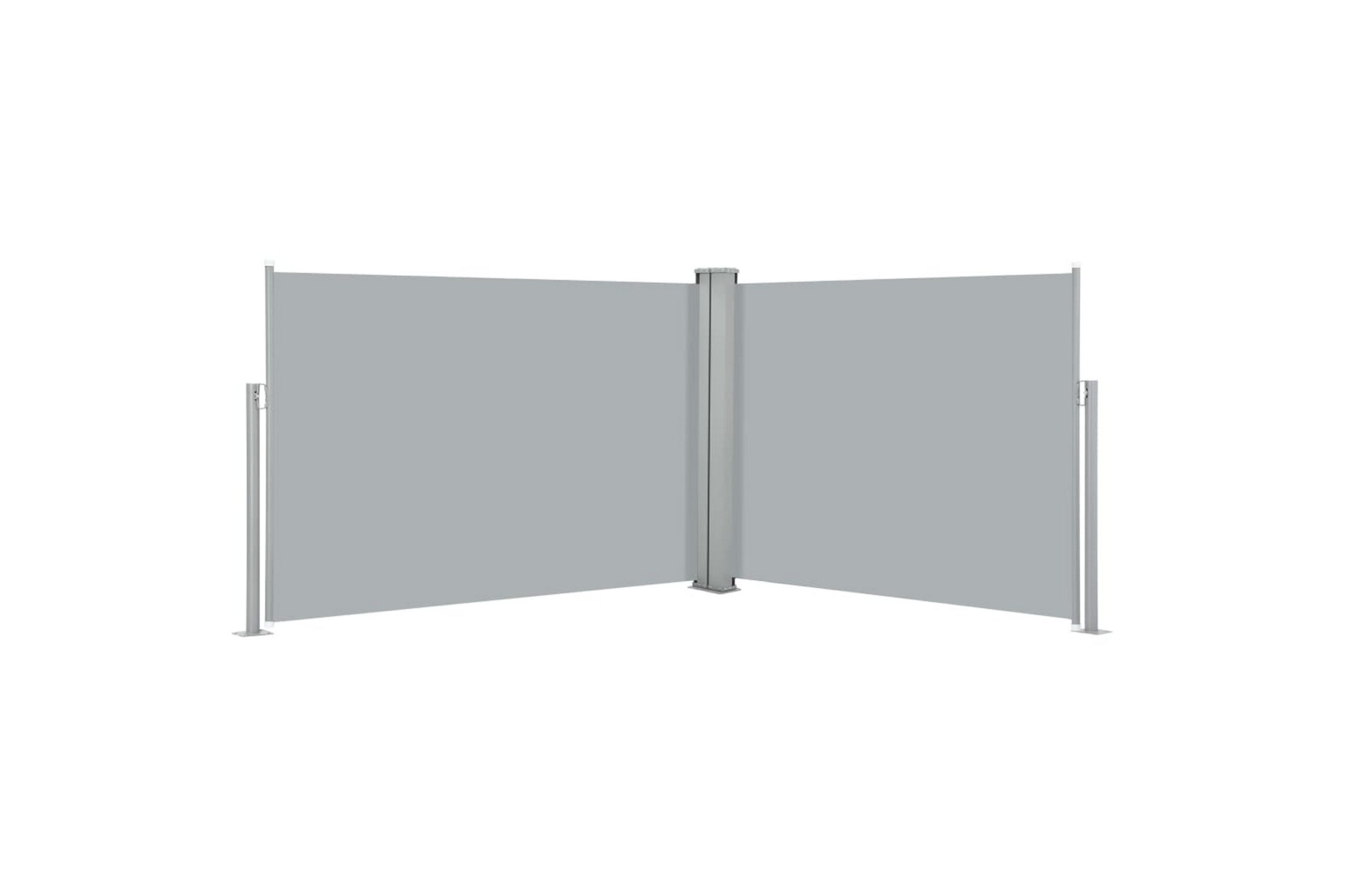 Sisäänvedettävä sivumarkiisi 100x1000 cm antrasiitti - Antrasiitti