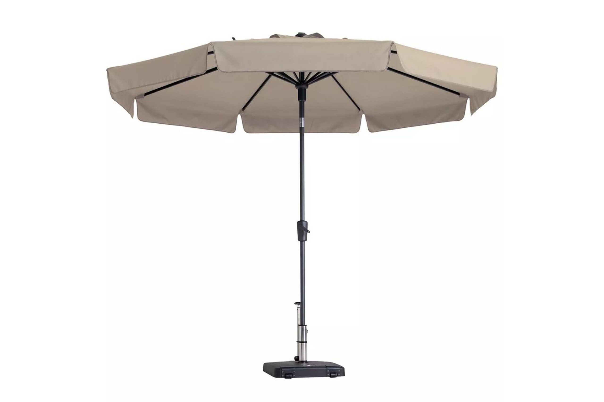 Madison Päivänvarjo Flores 300 cm pyöreä ecru - Beige