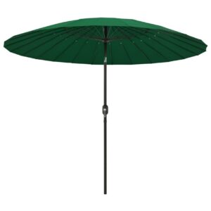 Aurinkovarjo alumiinitanko 270 cm vihreä - Vihreä