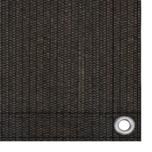 Telttamatto 250x600 cm ruskea -