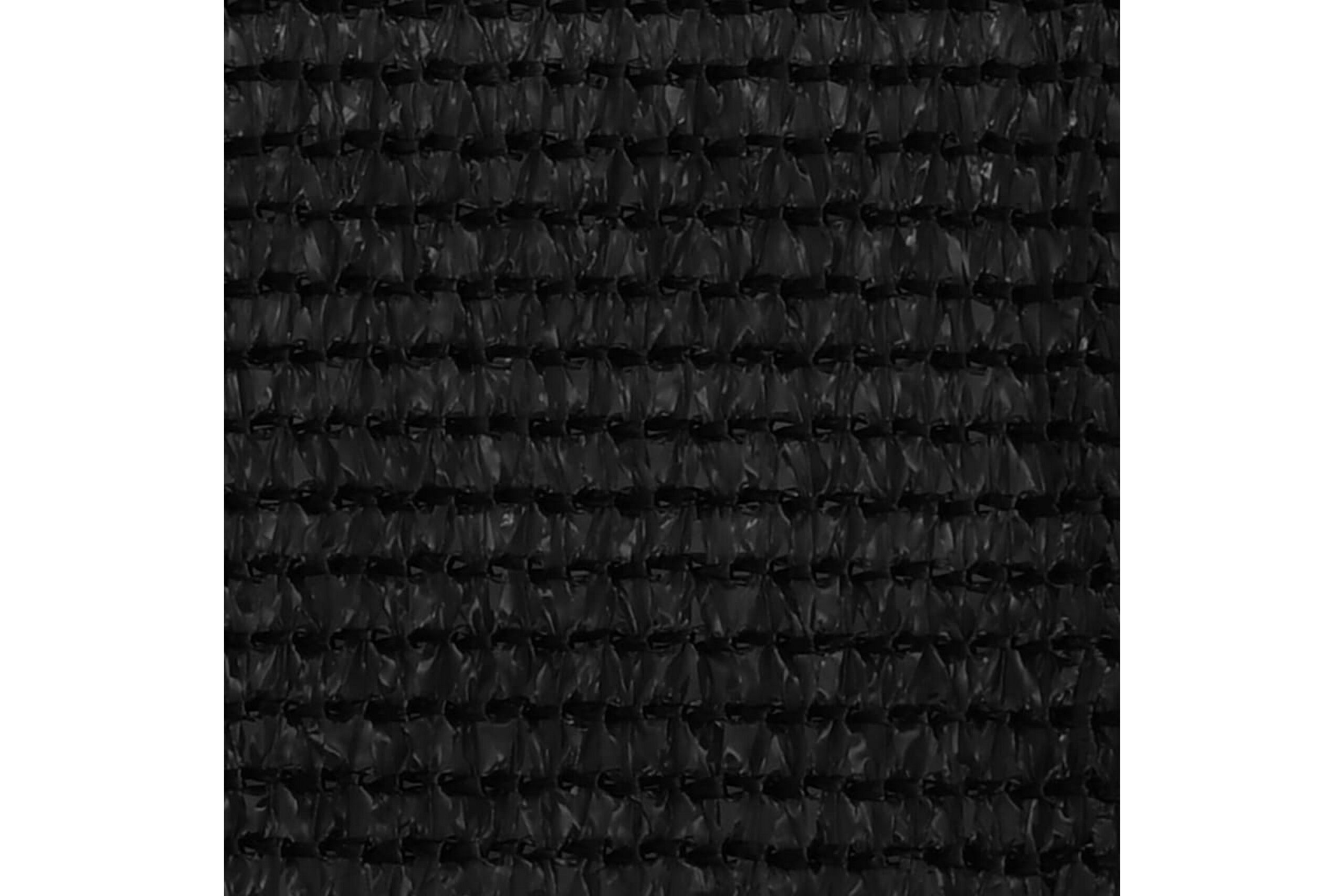 Telttamatto 400x800 cm musta HDPE -