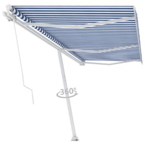 Vapaasti seisova sisäänkelattava markiisi 600x350 cm -