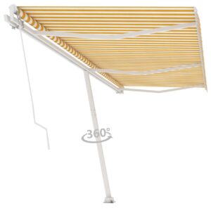 Vapaasti seisova sisäänkelattava markiisi 600x300 cm -