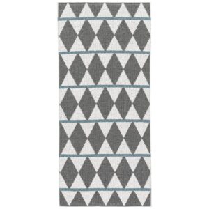 Räsymatto Zigge 70x450 cm Harmaa - Horredsmattan