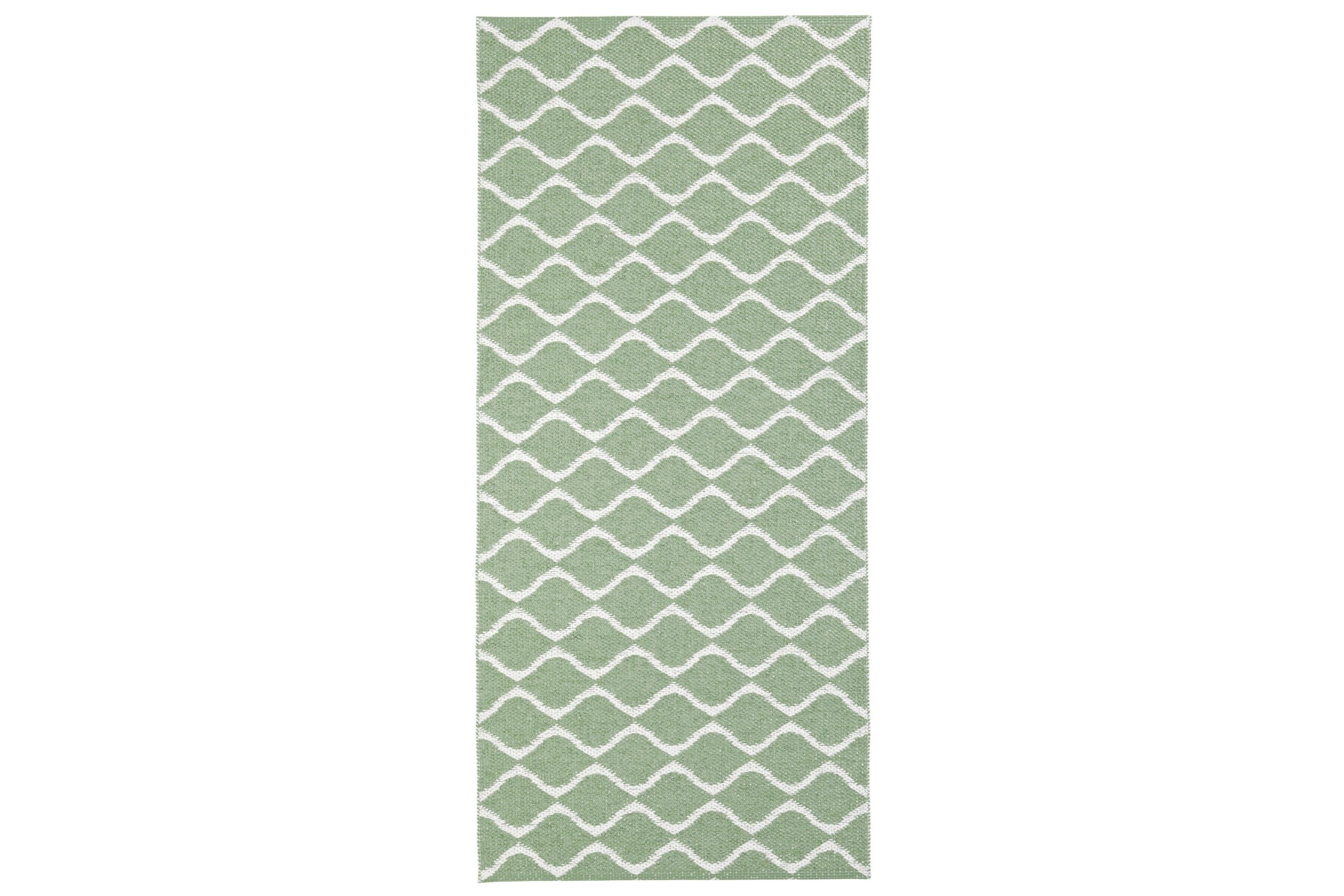 Räsymatto Wave 70x450 cm Vihreä - Horredsmattan