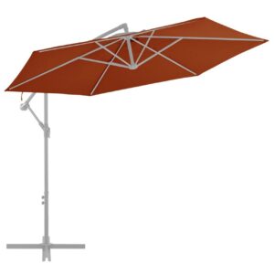 Aurinkovarjon vaihtokangas terrakotta 300 cm -