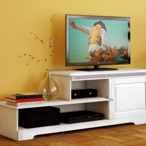 TV-taso Capitola 160x55 cm - Valkoinen