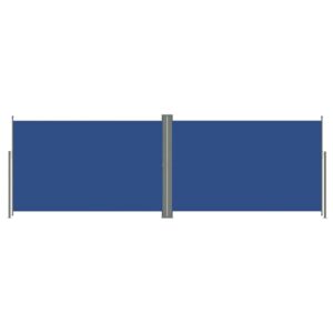 Sisäänvedettävä sivumarkiisi sininen 200x600 cm - Sininen