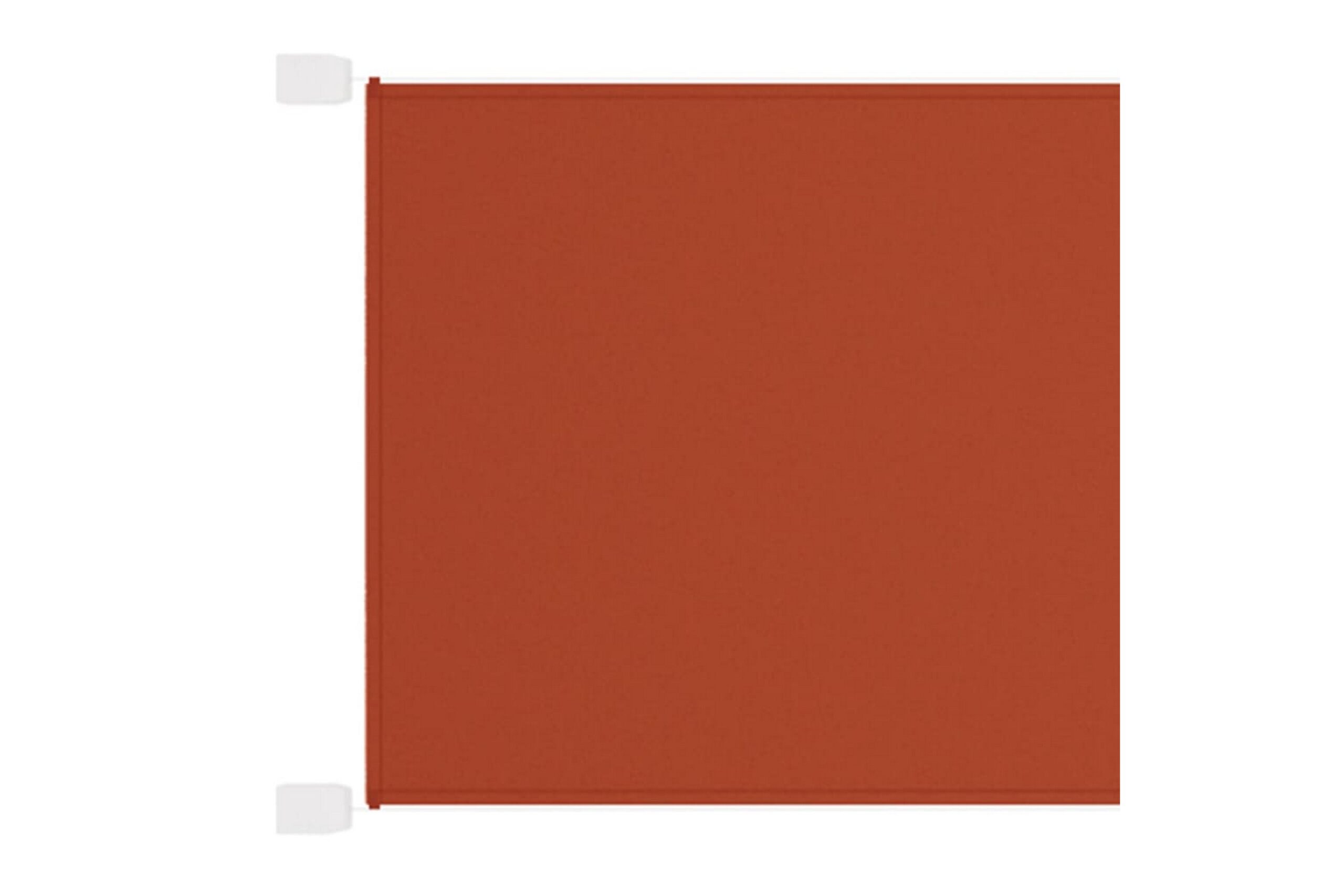 Pystymarkiisi terrakotta 180x600 cm Oxford kangas - Punainen