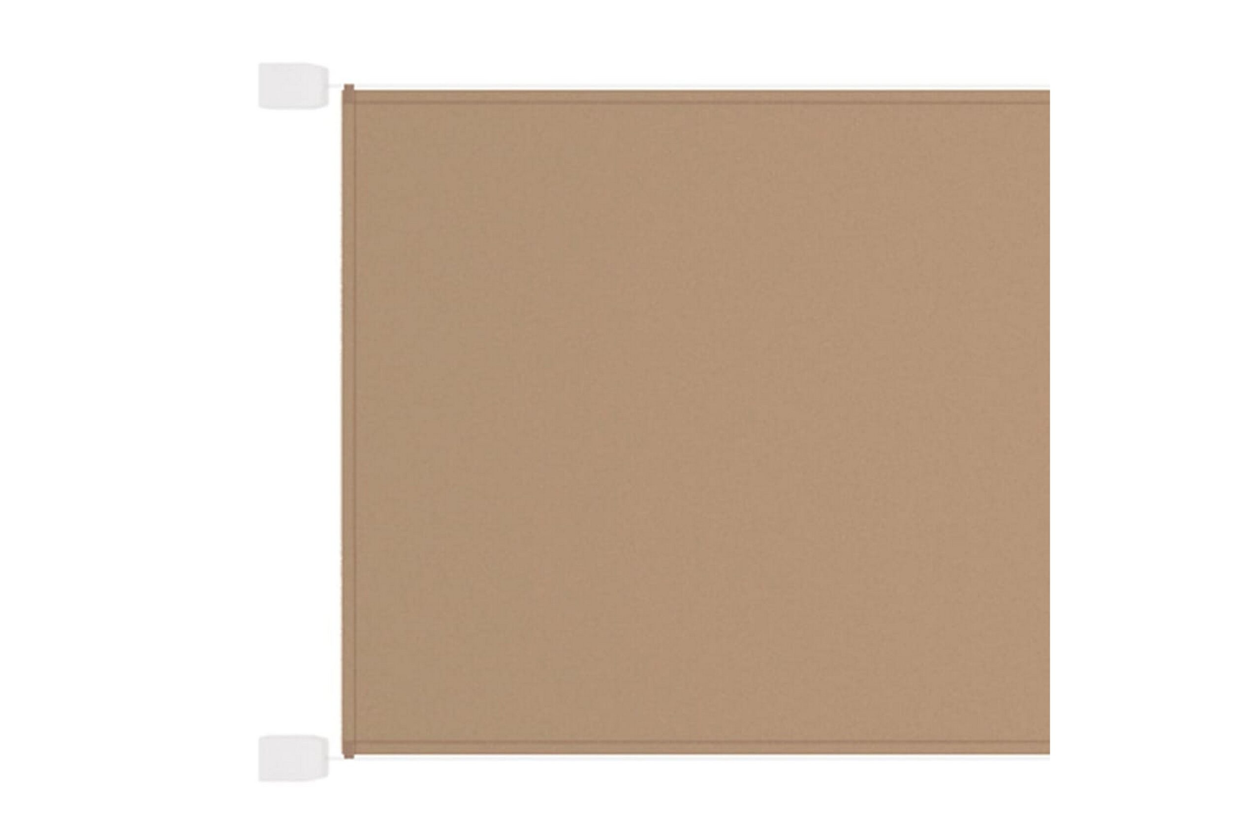 Pystymarkiisi harmaanruskea 140x360 cm Oxford kangas - Taupe