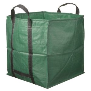 Nature Puutarhajätesäkki neliö vihreä 325 l 6072401 -
